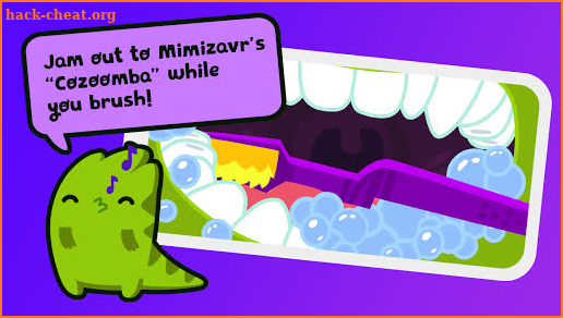 Mimizaur: Magic Teeth Brushing Timer screenshot