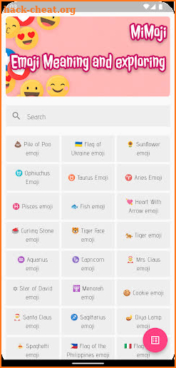 MiMoji Emoji Meaning screenshot