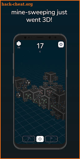 minar: 3D mine sweeper screenshot