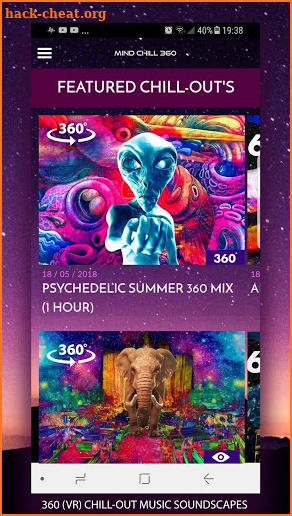 Mind Chill 360 - Chill-Out Music & Art screenshot