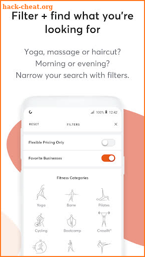 Mindbody: Home Workout & Fitness App screenshot