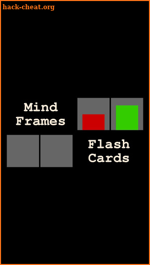 Mindframes Flashcards screenshot