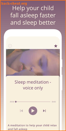 Mindfulness for Children App screenshot