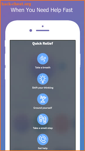 MindShift CBT - Anxiety and Panic Relief screenshot