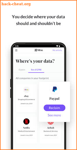 Mine - Your Smart Data Assistant screenshot