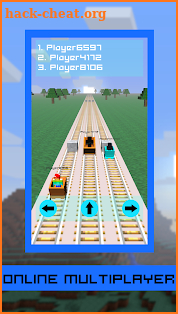 Minecart Minecraft Racer Adventures screenshot