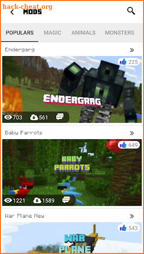 Minecraft Collector Mods screenshot