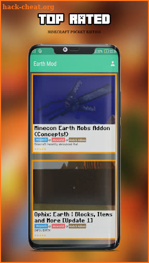 Minecraft Earth mod for MCPE screenshot