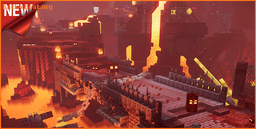 Minecraft-PE Nether Update Mod 2021 screenshot