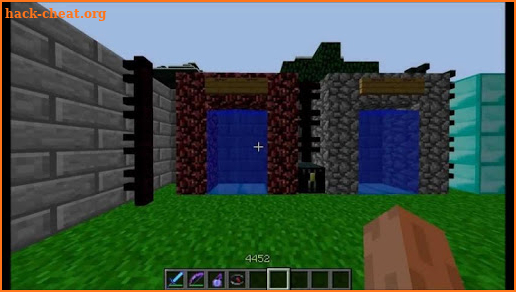 Minecraft Portals Puzzle for fun screenshot