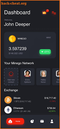 MineGo Network - Cloud Earning screenshot