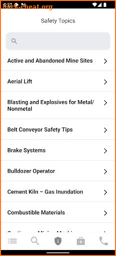 Miner Safety & Health screenshot