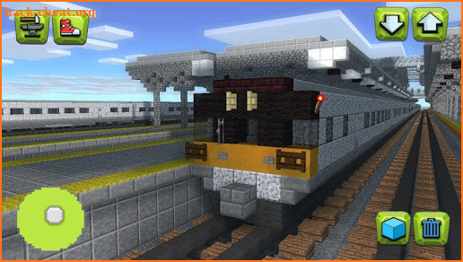 Miner Train Craft - Drive and Build Railway screenshot
