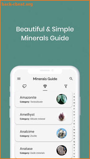 Minerals Guide (+ Identifier) screenshot