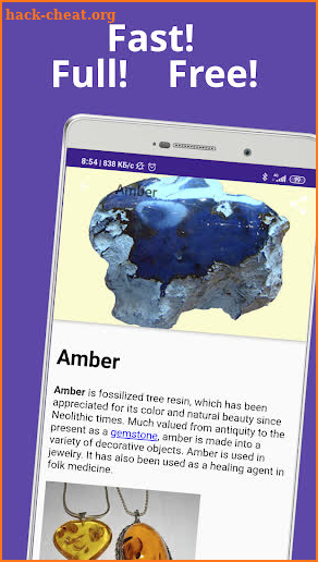 Minerals guide: Rocks, Crystals&Gemstone. Geology screenshot
