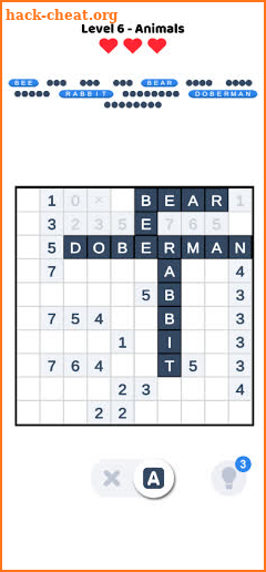 Minesweeper Words - Word Cross Puzzle screenshot