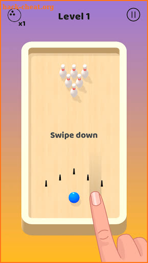 Mini Bowling screenshot