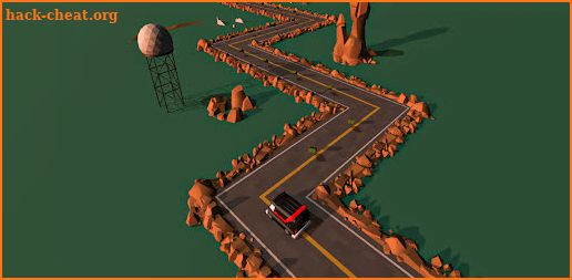 Mini car zigzag - Car drifting screenshot