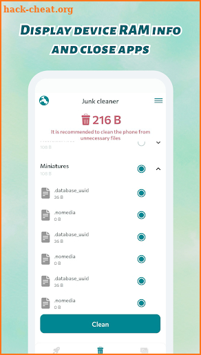 Mini Cleaner screenshot