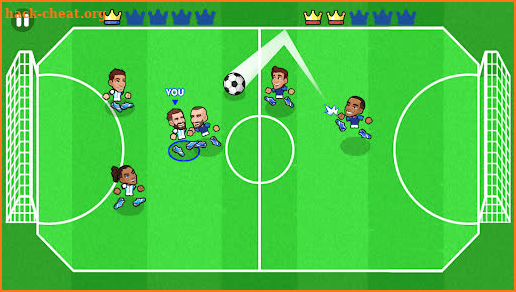 Mini football - Mobile Soccer screenshot
