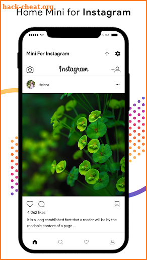 Mini for Instagram 2018 screenshot