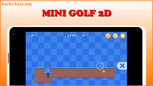 Mini golf 2D screenshot