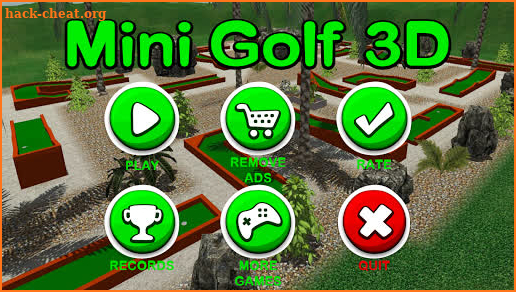Mini Golf 3D screenshot