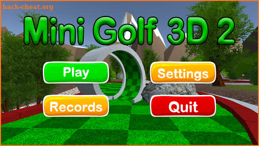 Mini Golf 3D 2 screenshot