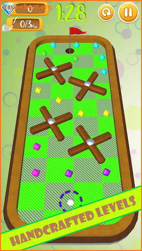 Mini golf with your friends screenshot