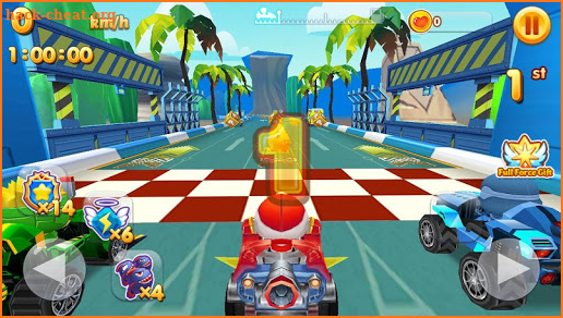 Mini Kart Toonz Racerz screenshot