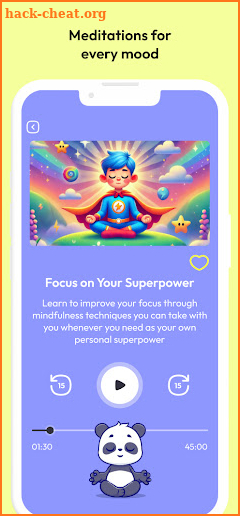 Mini Meditators - Relax Kids screenshot