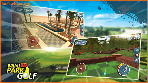Mini Park Golf 3D screenshot