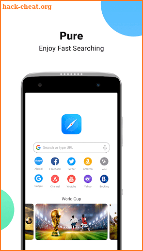 Mini Private Browser: Fast Search, Download, No Ad screenshot