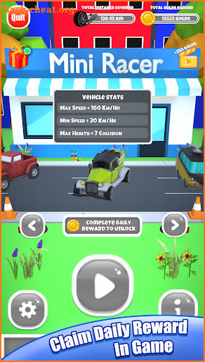 Mini Racer: Endless Car Racing screenshot