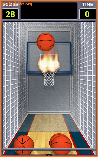 Mini Shot Basketball screenshot