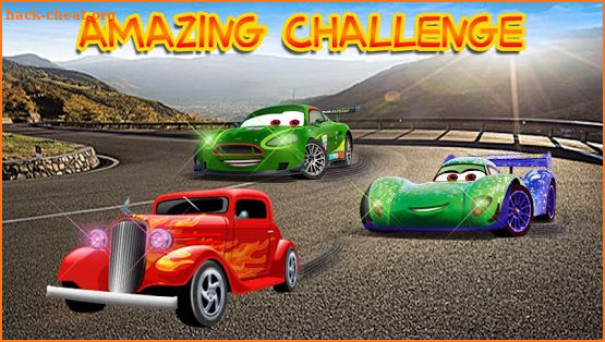 Mini Toon Car Racer:Kids Game screenshot