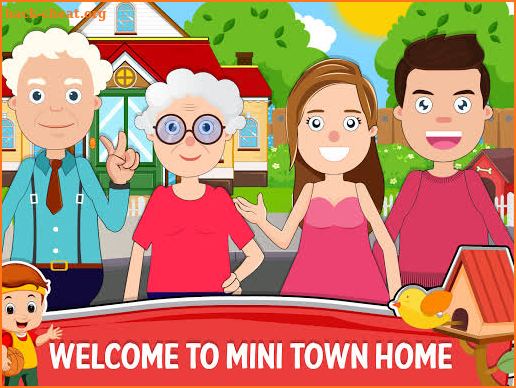 Mini Town: Home Games Dollhouse Family Game screenshot