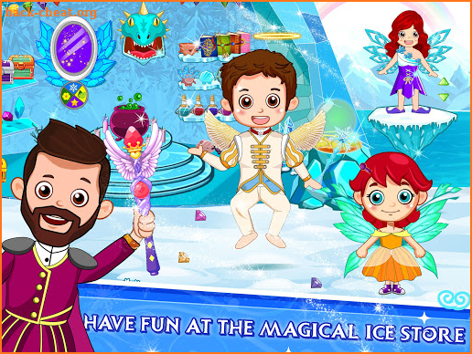 Mini Town: Ice Princess Fairy Tale screenshot