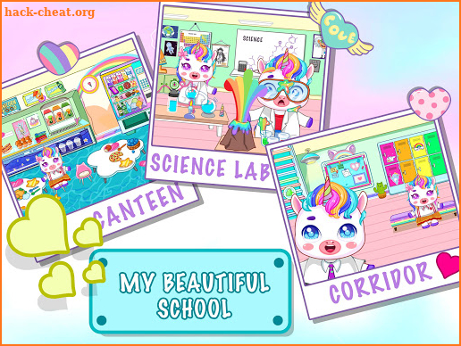 Mini Town: Unicorn School screenshot