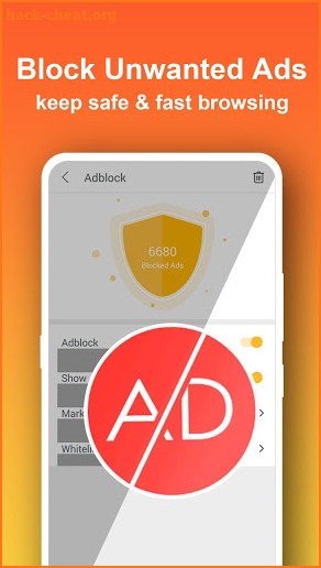 Mini Web Browser - Fast & Ad Blocker & Privacy screenshot