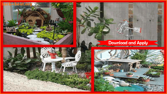 Miniature Gardens Ideas screenshot