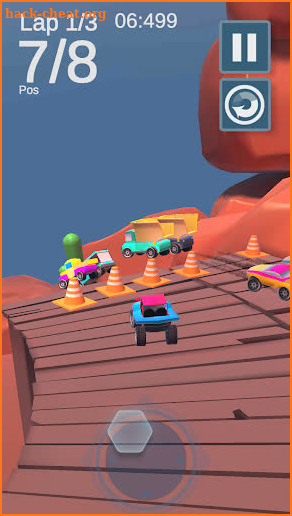 MiniCar Race Master 3D screenshot