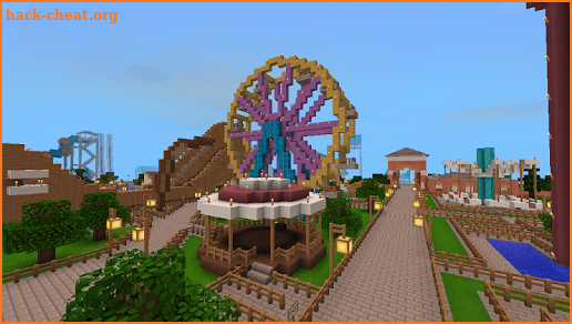 MiniCraft: 3D Theme Park Crafting Games screenshot