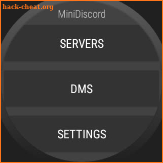 MiniDiscord screenshot