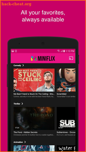 Miniflix screenshot