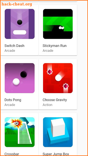 Minigame-Puzzle games,Jump games,Casual games screenshot