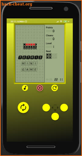 MiniGame - Tetris screenshot