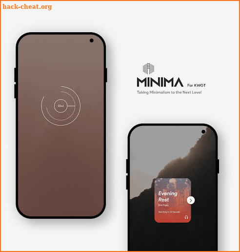 Minima KWGT - Minimal Widgets screenshot