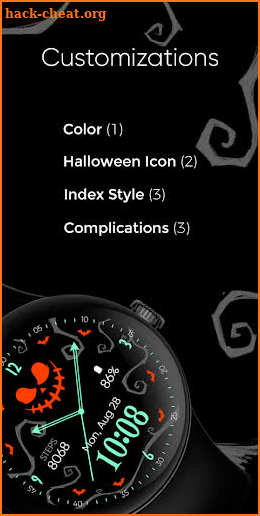 Minimal Halloween - Neon screenshot