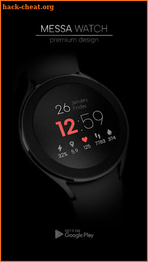 Minimal Watch Face Sport LUX screenshot